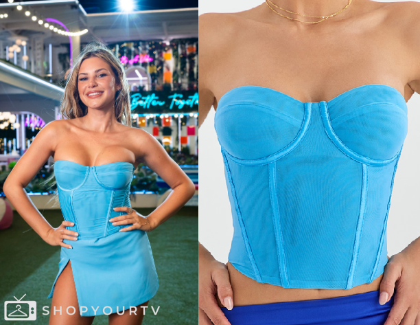 iris blue dress love island IRIS DRESS IN TURQUOISE | CULT MIA
