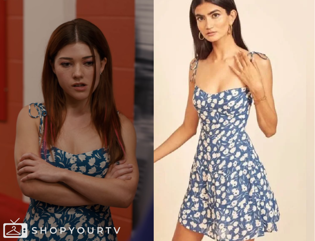 Ginny and Georgia: Season 3 Episode 9 Abby's Floral Mini Dress | Shop Your TV Ginny and Georgia: Season 3 Episode 9 Abby's Floral Mini Dress | Shop Your TV