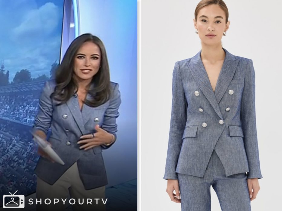 the today show, denim blazer, kaylee hartung