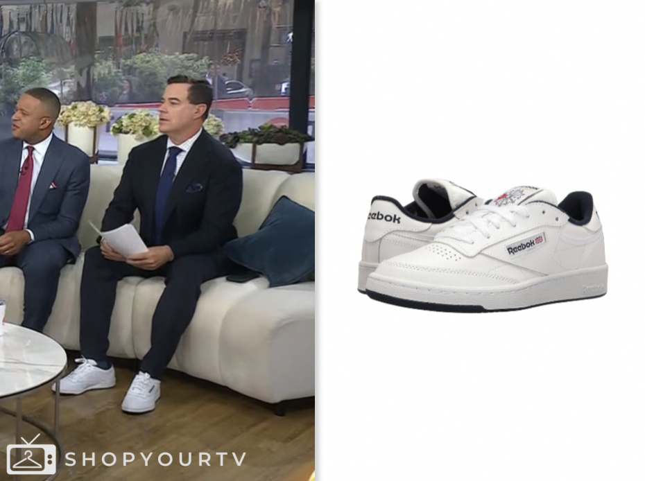 the today show, carson daly, white sneakers