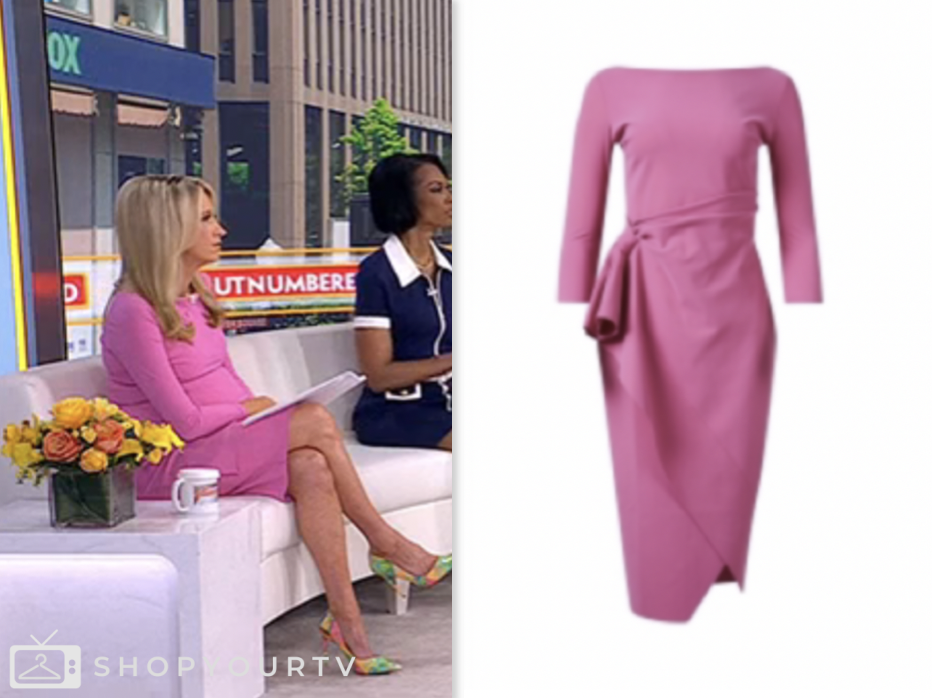 outnumbered, kayleigh mcenany, pink dress, fox news fashion