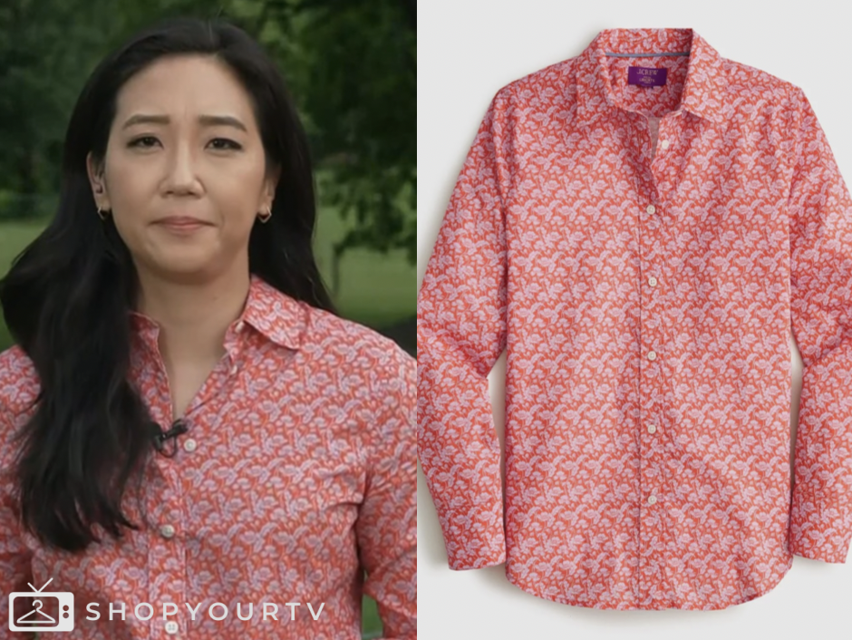 the today show, red floral shirt, kathy park