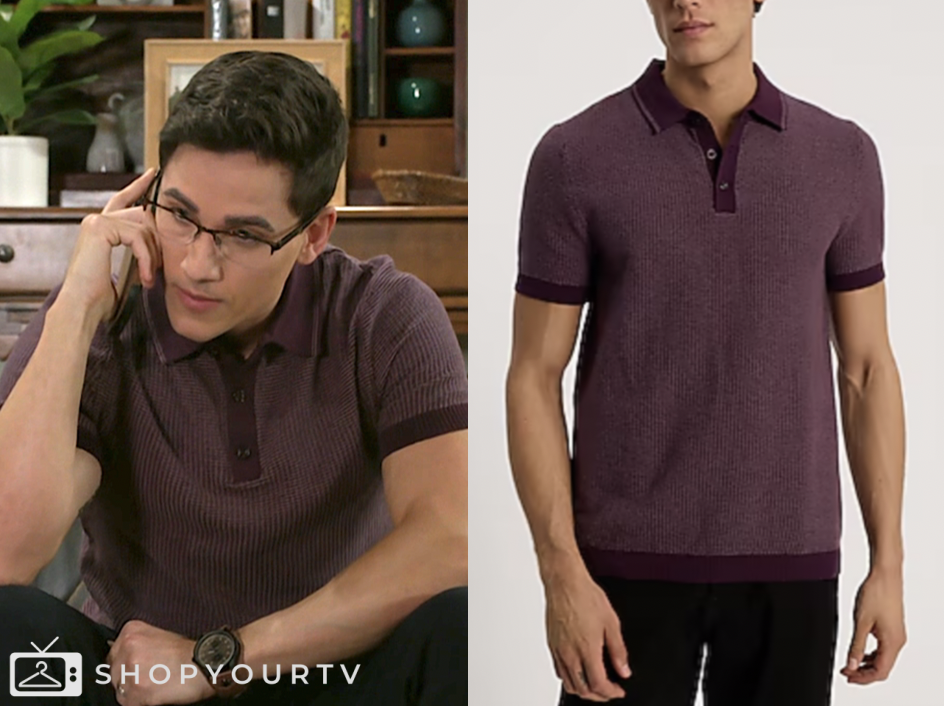 beyond the gates, purple polo shirt, smitty smith, mike manning