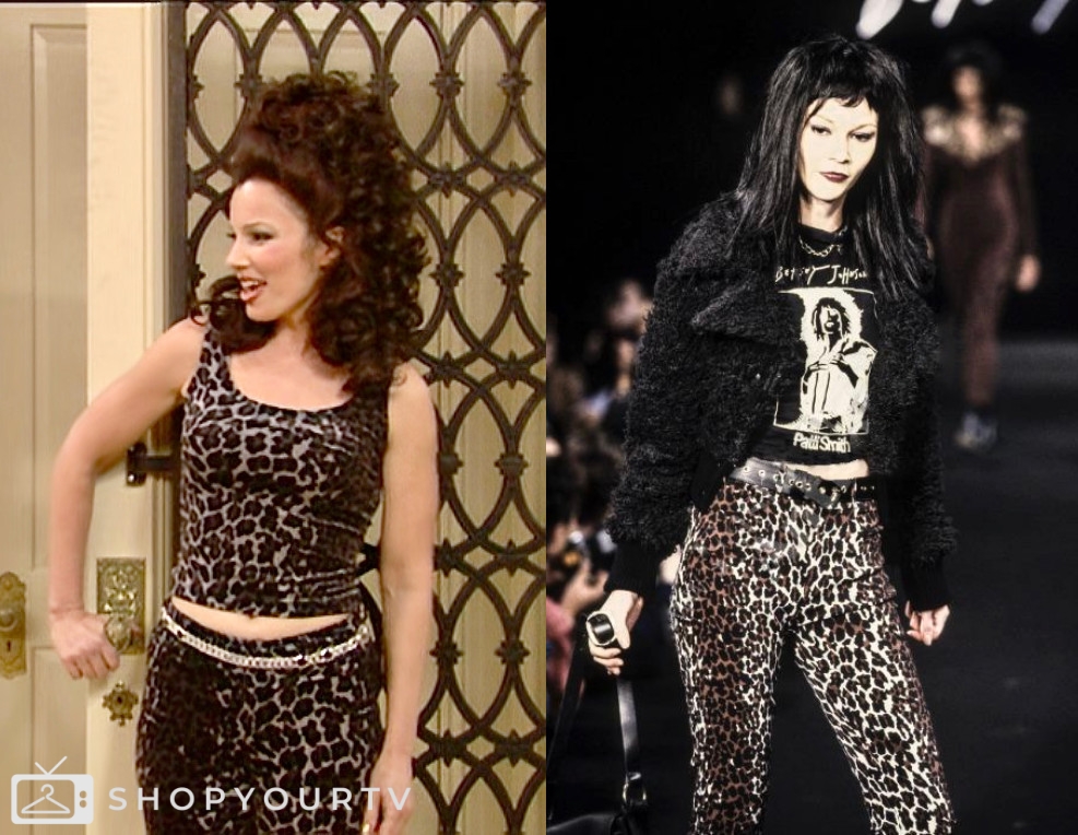 The Nanny: Season 5 Episode 3 Fran’s Animal Print Pants | Shop Your TV