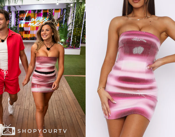 iris pink dress love island Love Island USA Season 7 Episode 36 Finale: Shop the Clothing