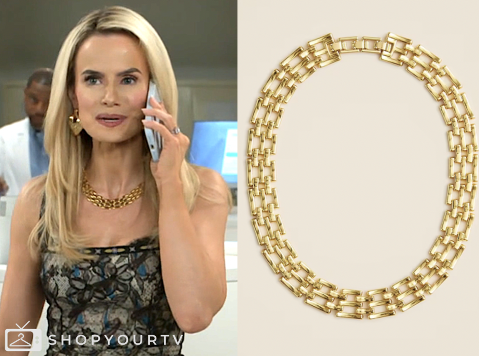 beyond the gates, gold necklace, vanessa mcbride, Lauren Buglioli