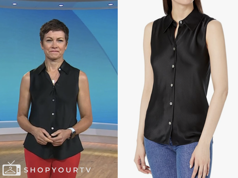 the today show, black silk shirt, stephanie gosk