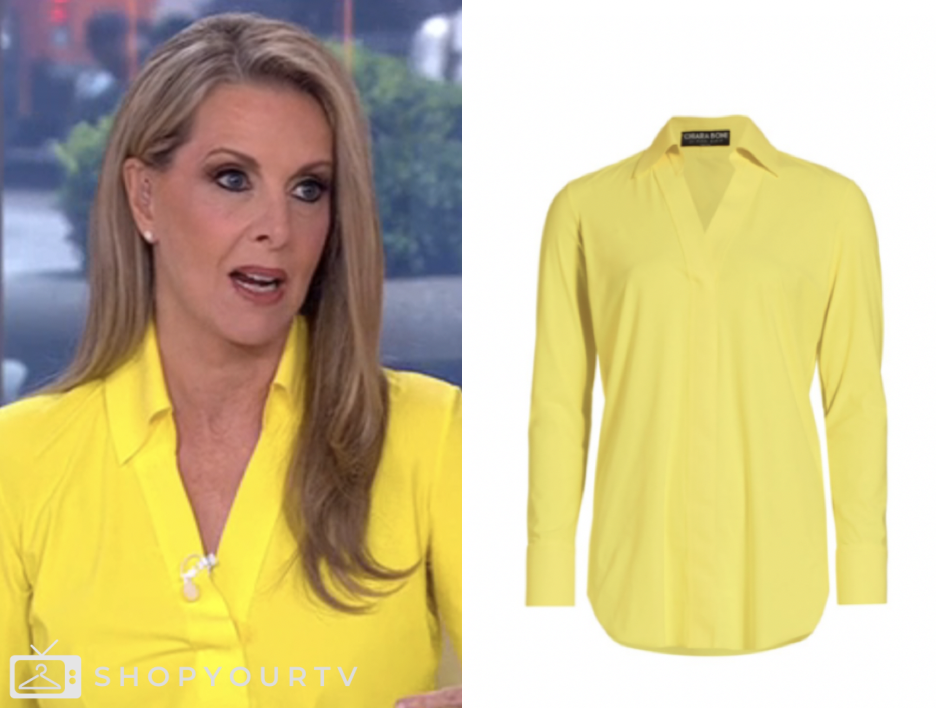 outnumbered, yellow shirt, cheryl casone, fox news fashion