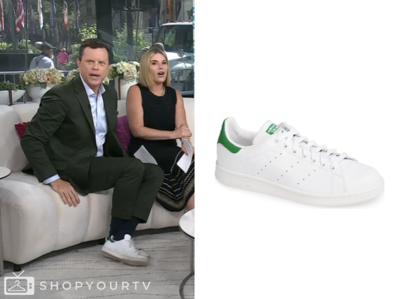 the today show, white sneakers, willie geist, jenna and friends