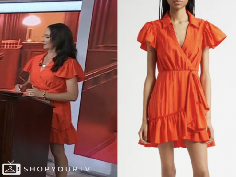 the today show, red mini dress, jenna and friends, Christina Geist