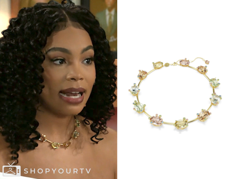 chelsea hamilton, beyond the gates, stone necklace, RhonniRose Mantilla