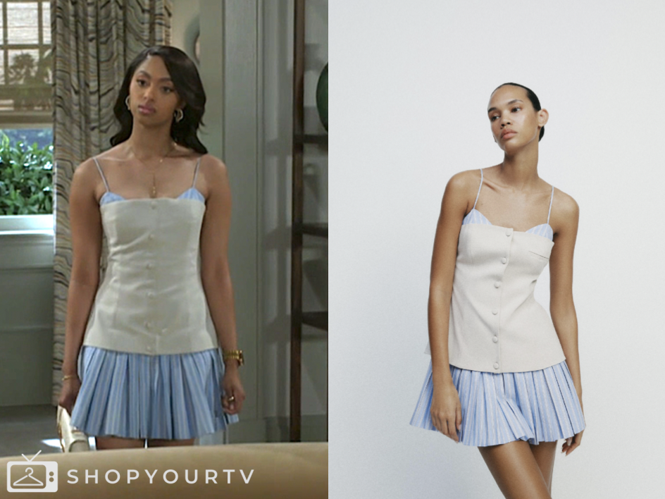 beyond the gates, layered mini dress, kat richardson, Colby Muhammad