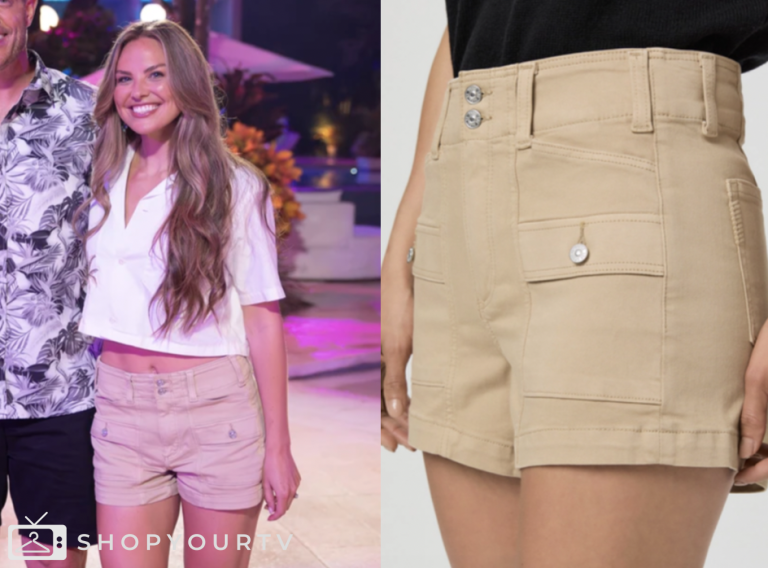 bachelor in paradise, hannah brown, khaki shorts