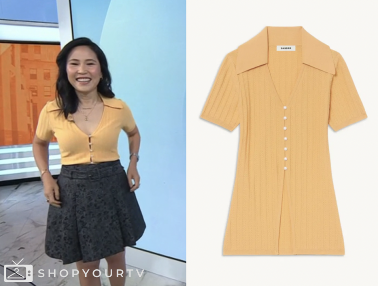 the today show, orange polo shirt, vicky nguyen
