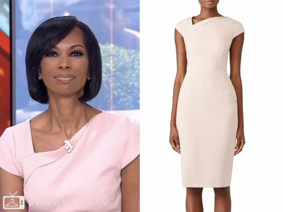 Outnumbered: July 2025 Harris Faulkner's Blush Pink Asymmetric Neck
