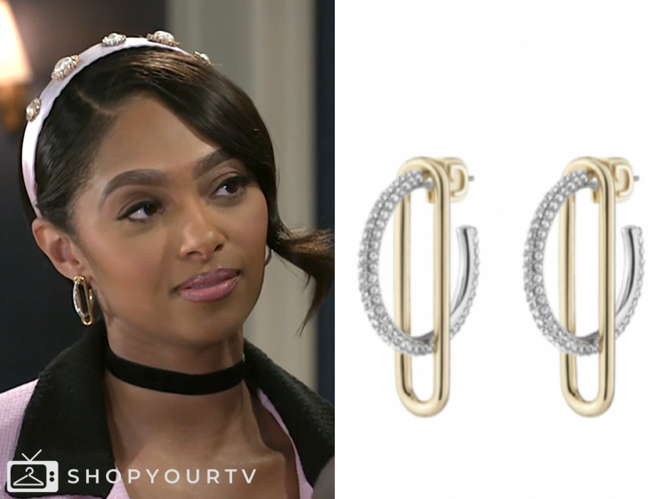 Colby Muhammad, kat richardson, hoop earrings, beyond the gates