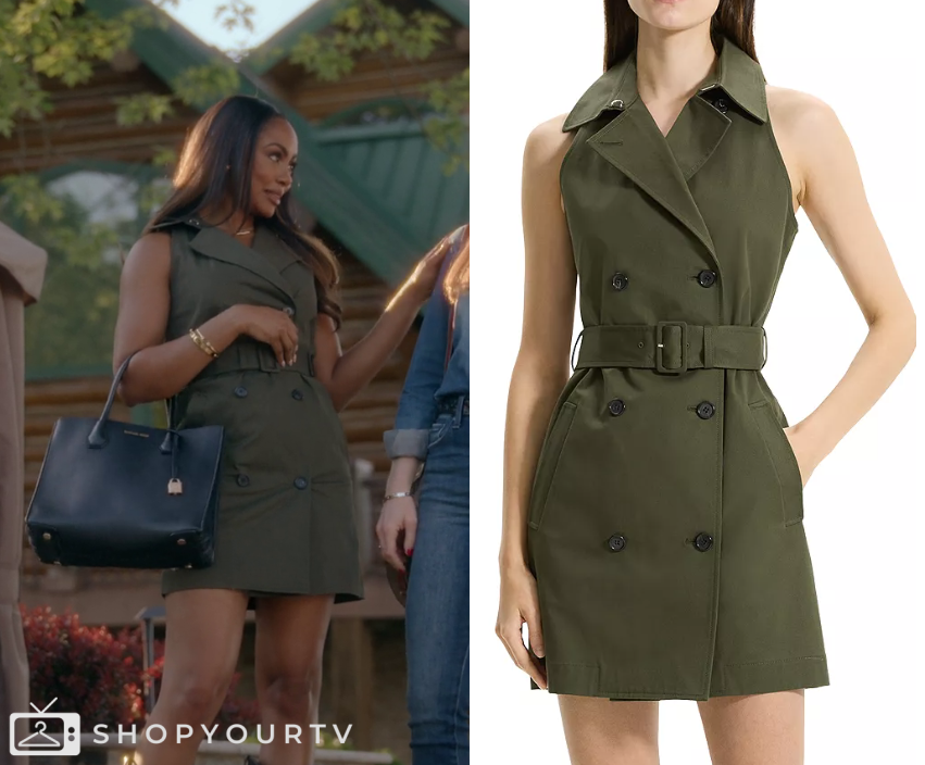 The Hunting Wives Season 1 Episode 3 Trench Mini Dress