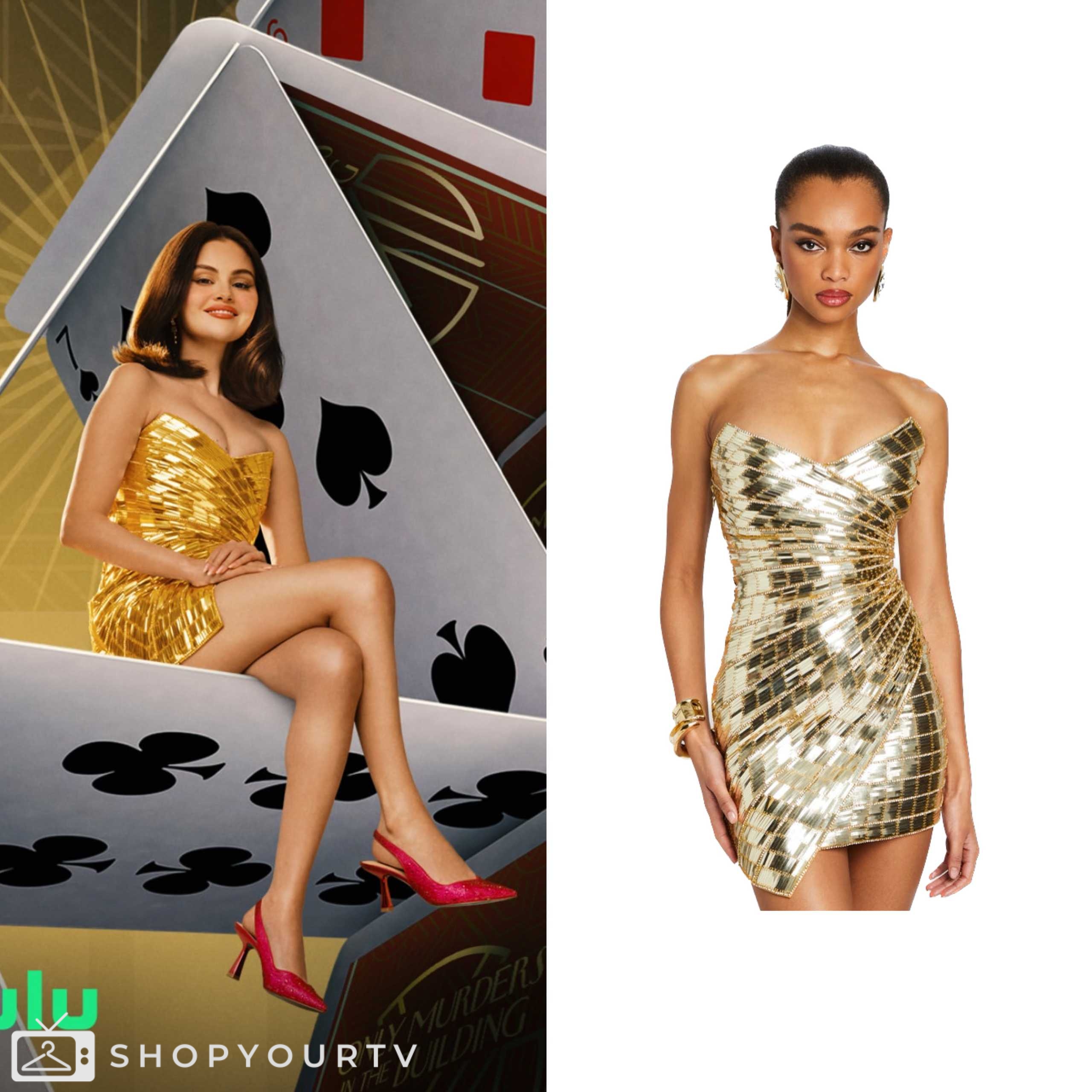 Only Murders in The Building Season 5 Mabel's Strapless Dress | Shop Your TV