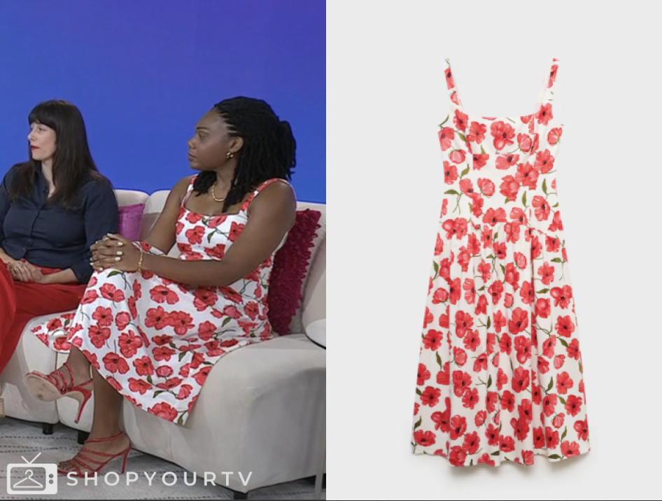 the today show, jenna and friends, poppy dress, Minaa B.