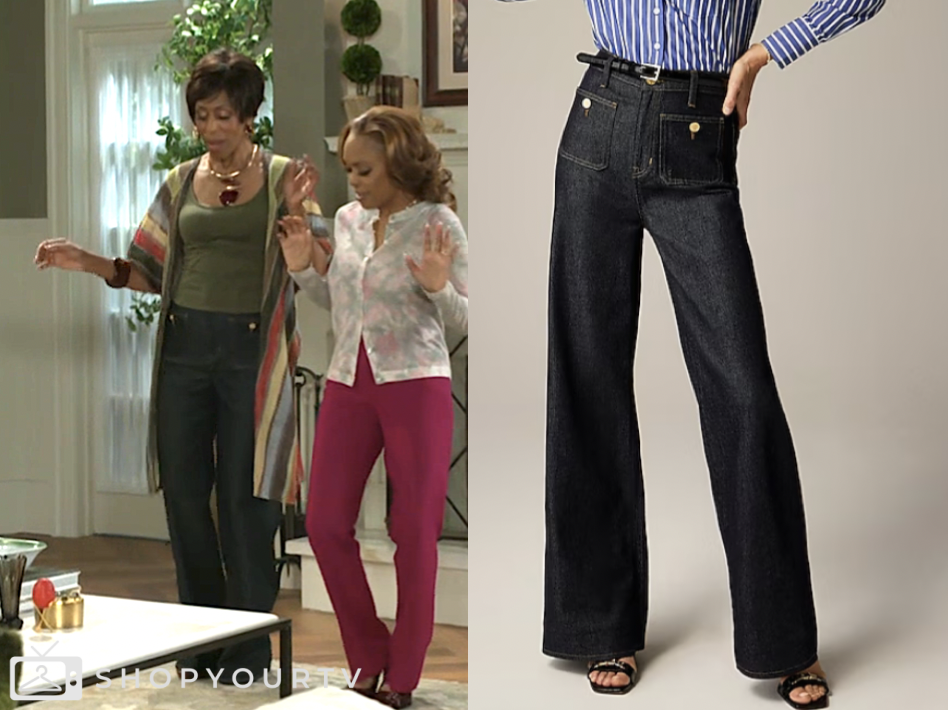 Beyond the Gates: June 2025 Sharon Winger’s Denim Pocket Jeans | Shop ...