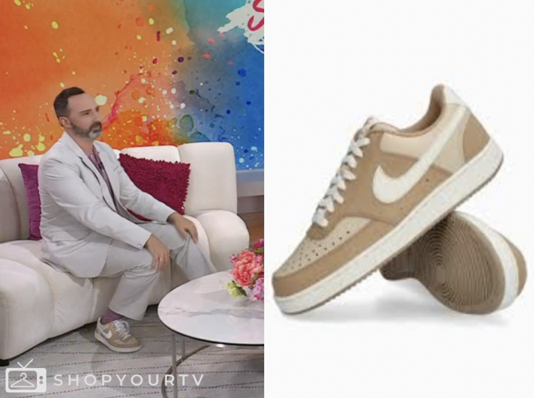 the today show, jenna and friends, tony hale, beige sneakers