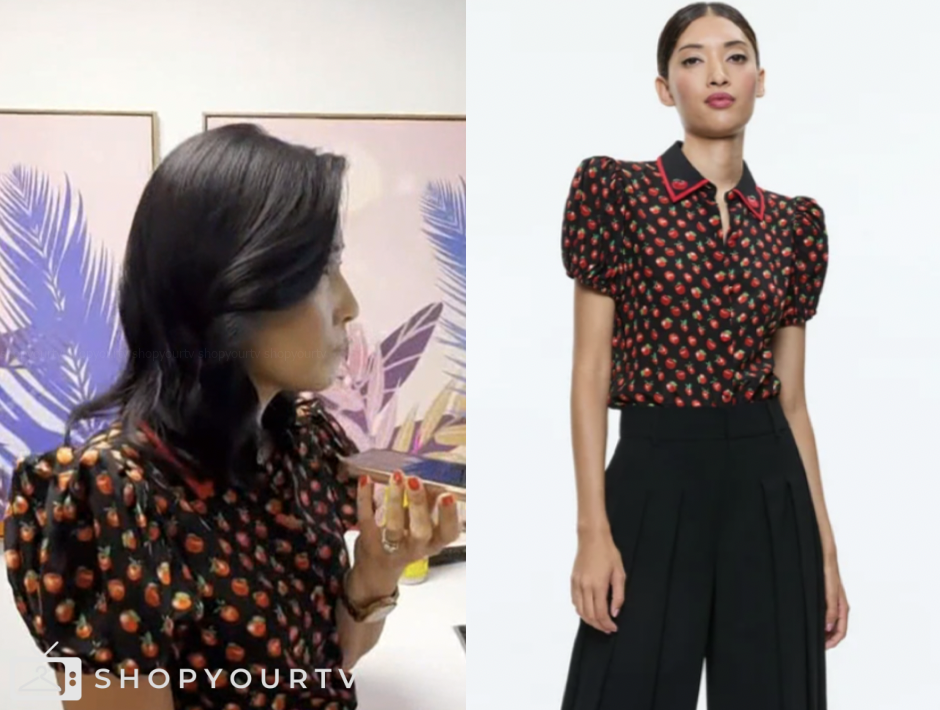 the today show, vicky nguyen, apple printed shirt
