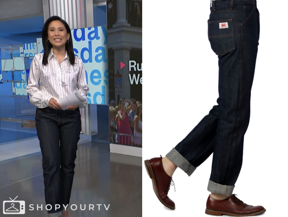 nbc news daily, rolled cuff jeans, vicky nguyen