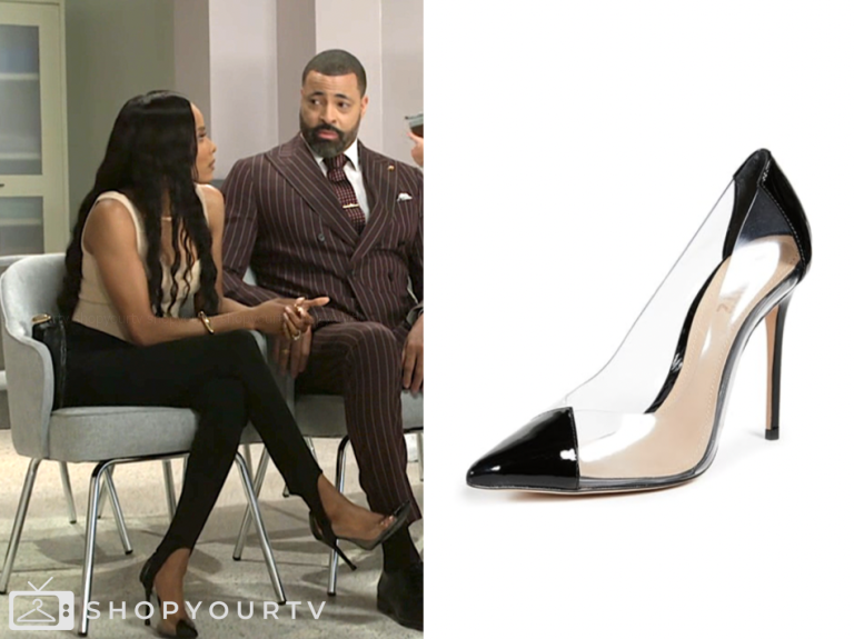 beyond the gates, black and clear heels, Marquita Goings, Hayley Lawson