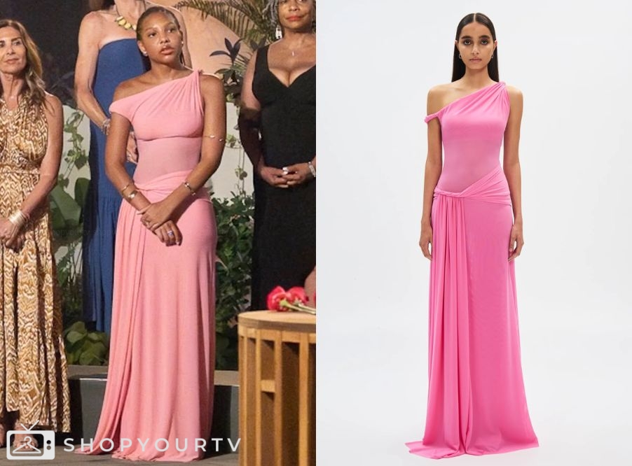 Bachelor in Paradise: Season 10 Episode 6 Bailey's Draped Maxi Dress ...