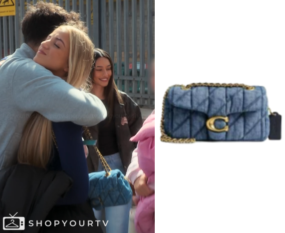 The Princess Diaries: Season 1 Episode 2 Princess' Denim Quilted Coach ...
