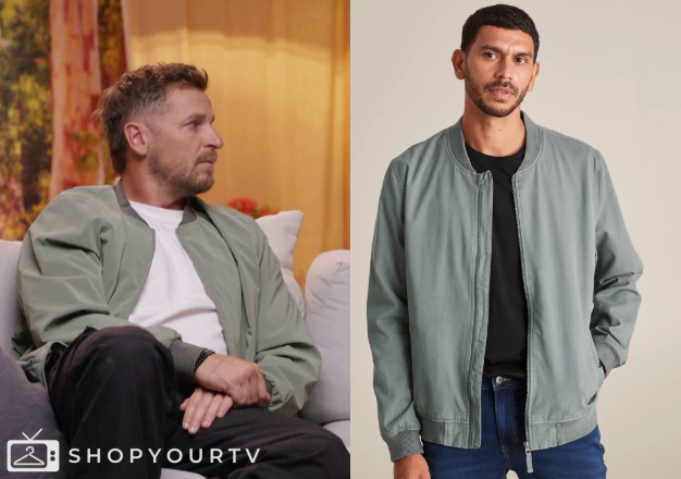 The Block AU: Season 21 Episode 15 Green Bomber Jacket | Shop Your TV