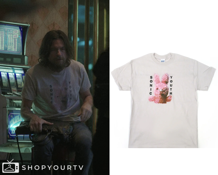 Sonic Youth 'Nurse' T-Shirt - Official Band Merch, Red Cotton Tee - View #5