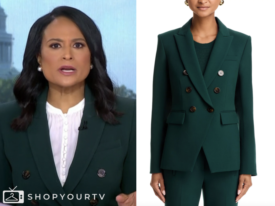 The Today Show: September 2025 Kristen Welker’s Green Blazer | Shop Your TV