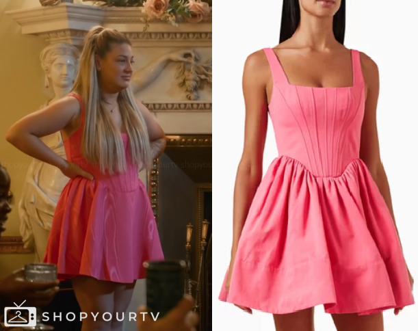 The Inheritance: Season 1 Episode 10 Emma's Pink Corset Mini Dress ...