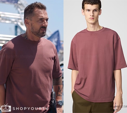DEMAIN NOUS APPARTIENT : September 2025 Martin's red t-shirt | Shop Your TV