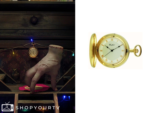 Wednesday: Season 2 Episode 1 Thing's Gold Clock | Shop Your TV